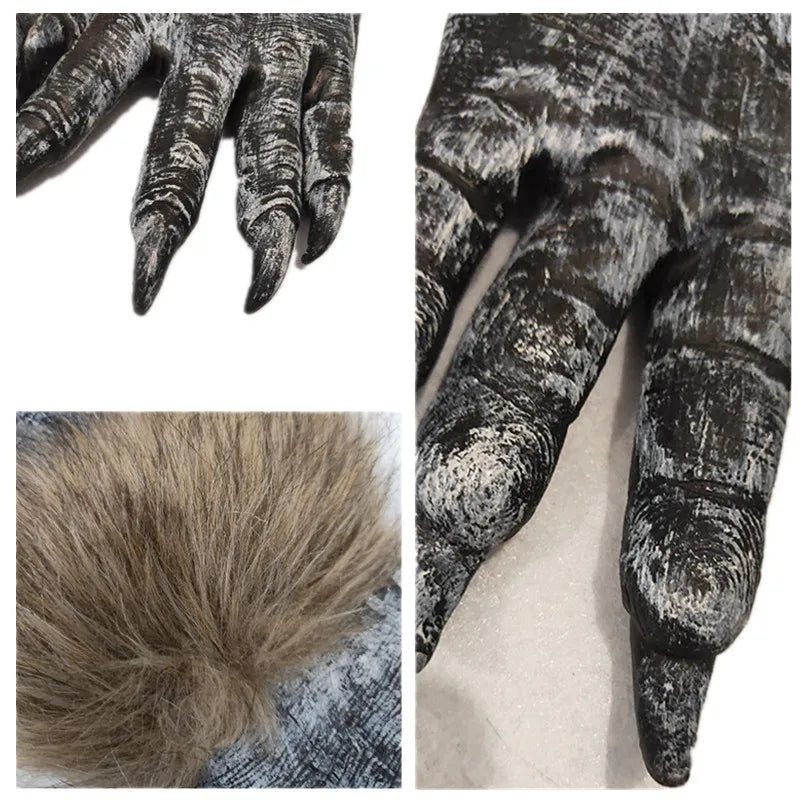 Ghost Wolf Claw Gloves