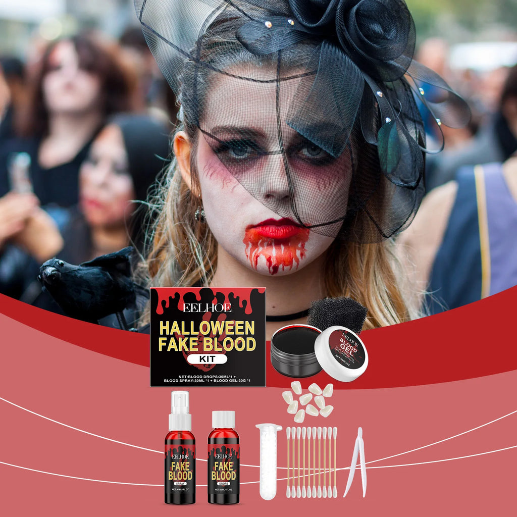 Fake Blood Face Paint Set