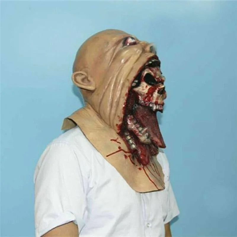 Bloody Zombie Latex Mask