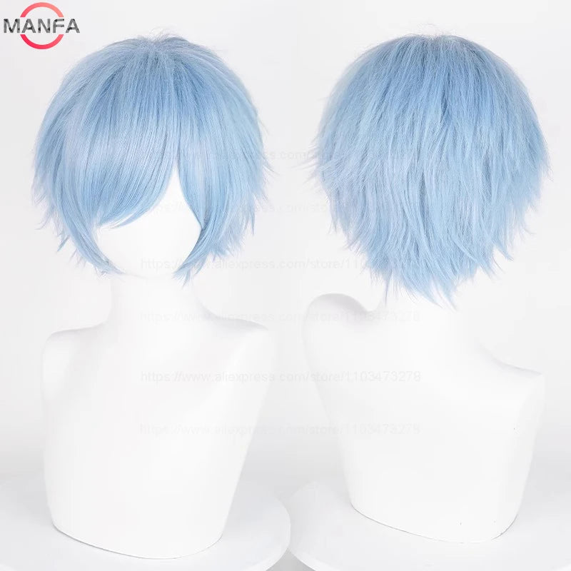 Short Black Anime Wig