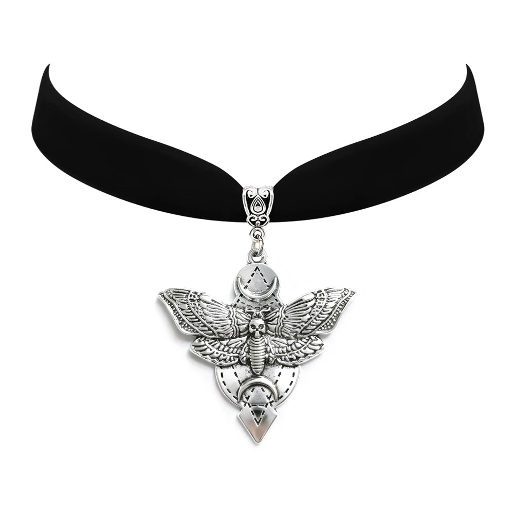 Gothic Bat Choker