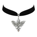 Moth Charm Choker