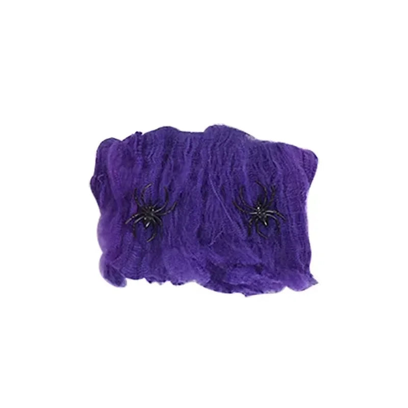 Artificial Spider Web Decoration