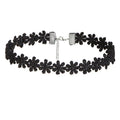 Black Floral Lace Choker