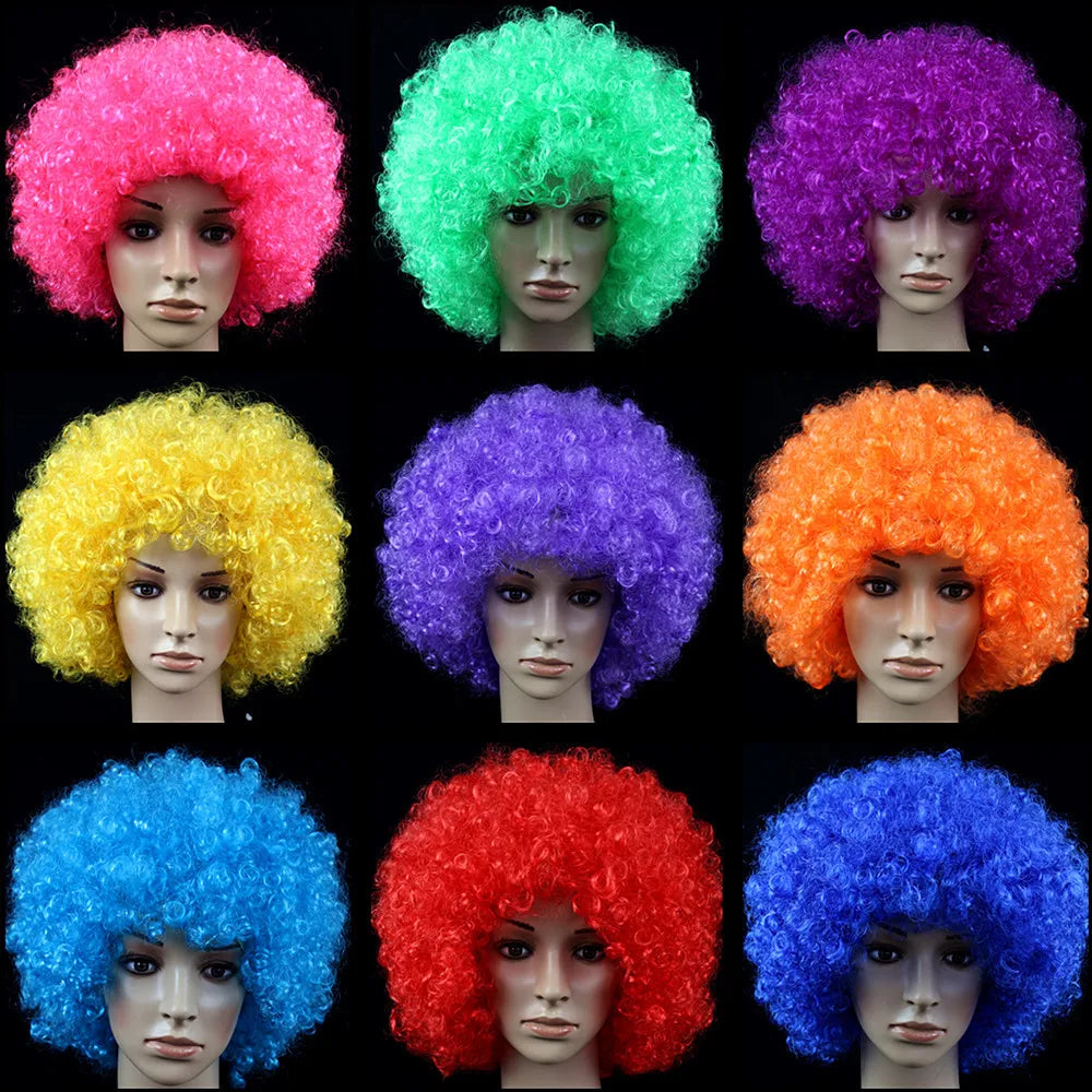 Short Curly Cosplay Wig