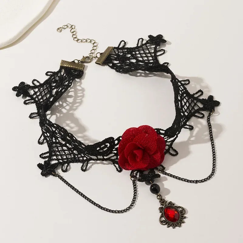 Black Lace Choker
