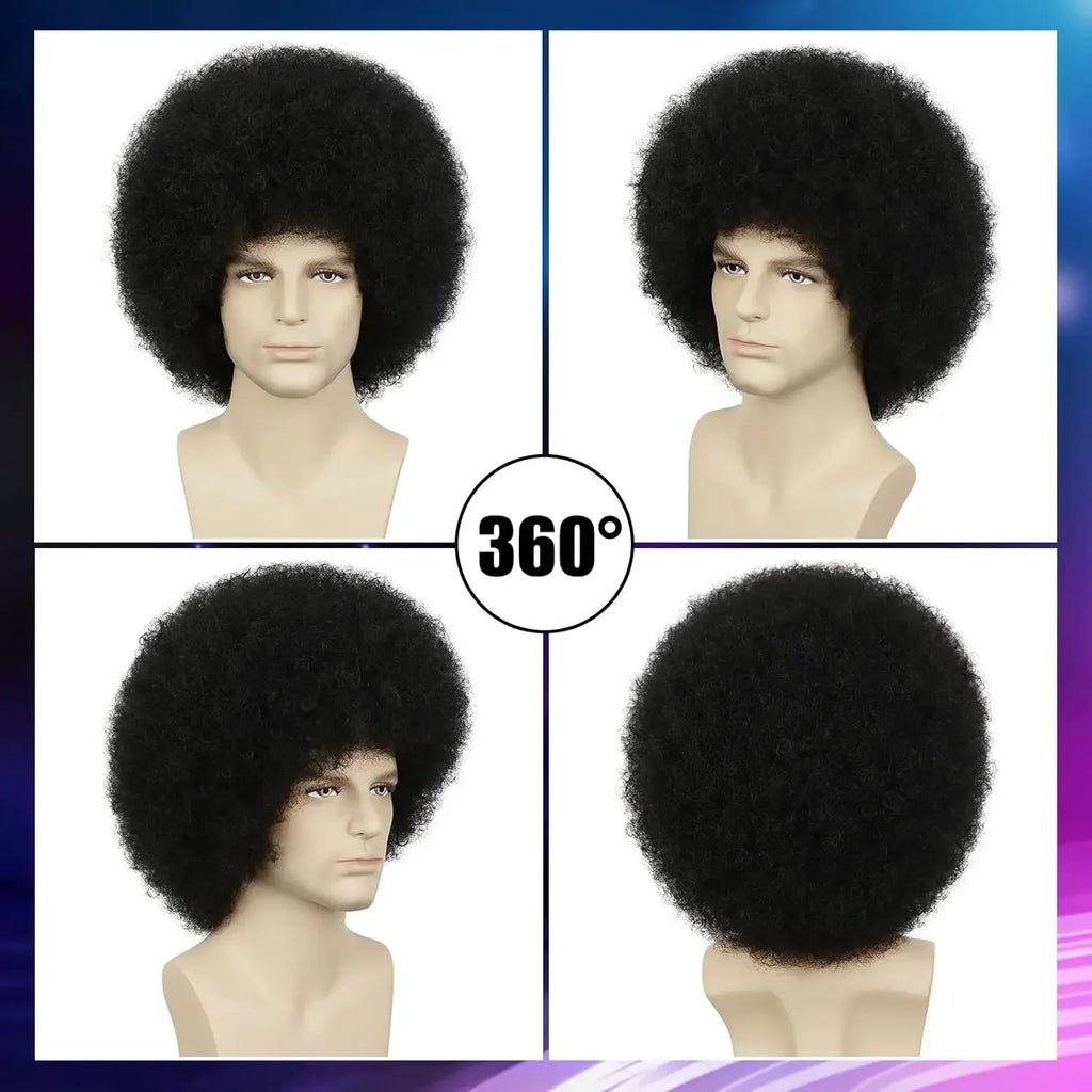 Men's Disco Afro Wig