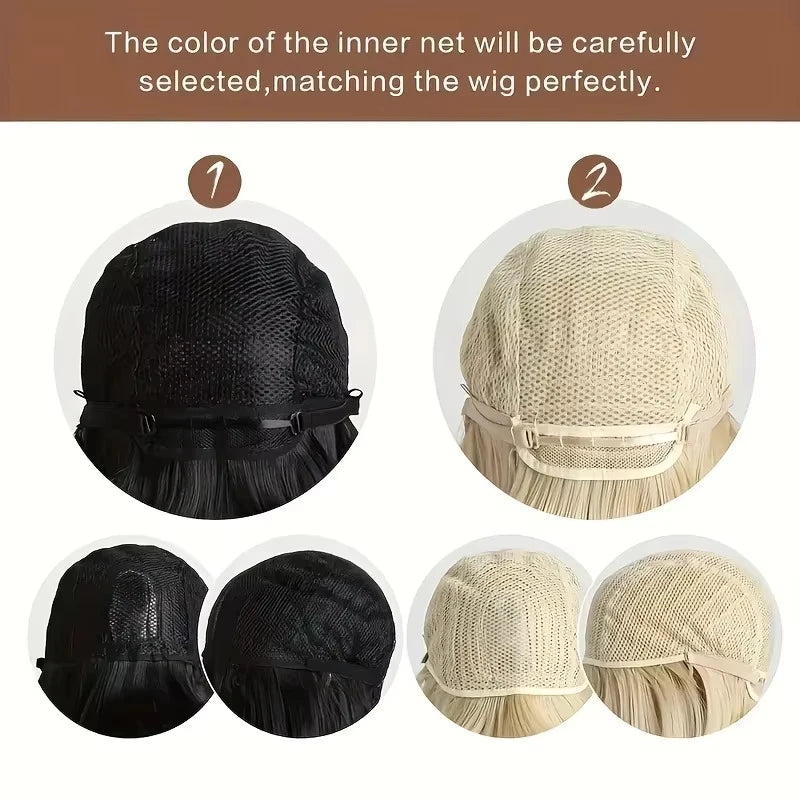 Sleek Black Straight Wig