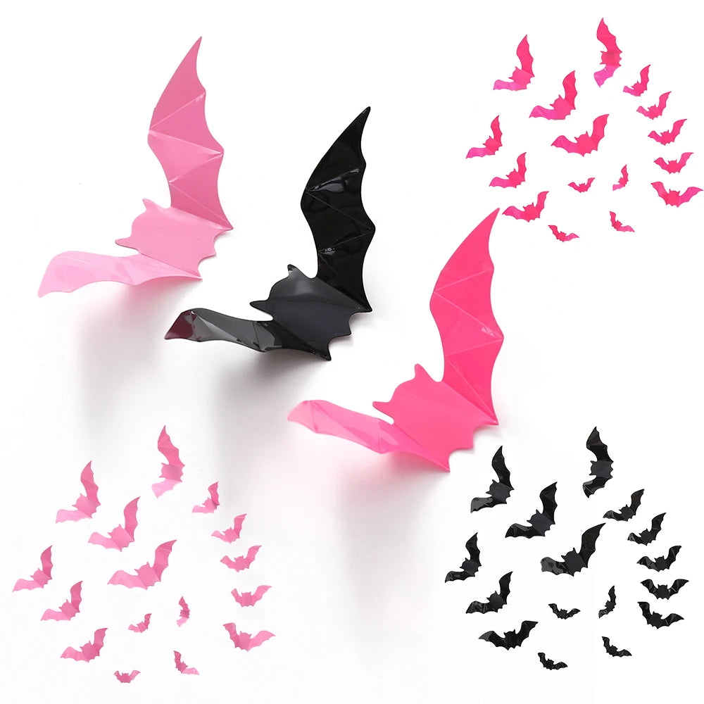3D Wall Bat Decals
