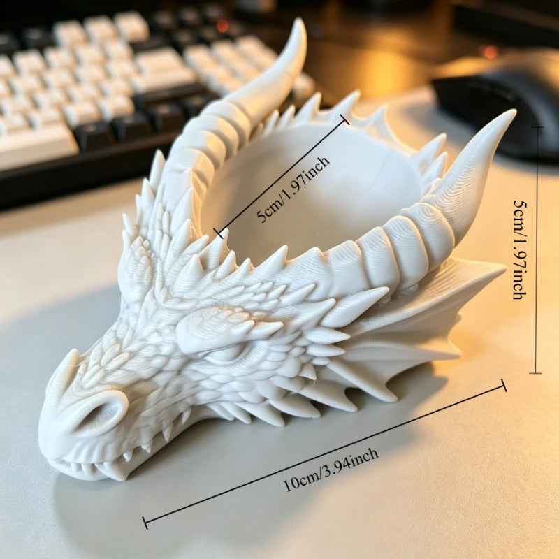 Gothic Dragon Head Decor