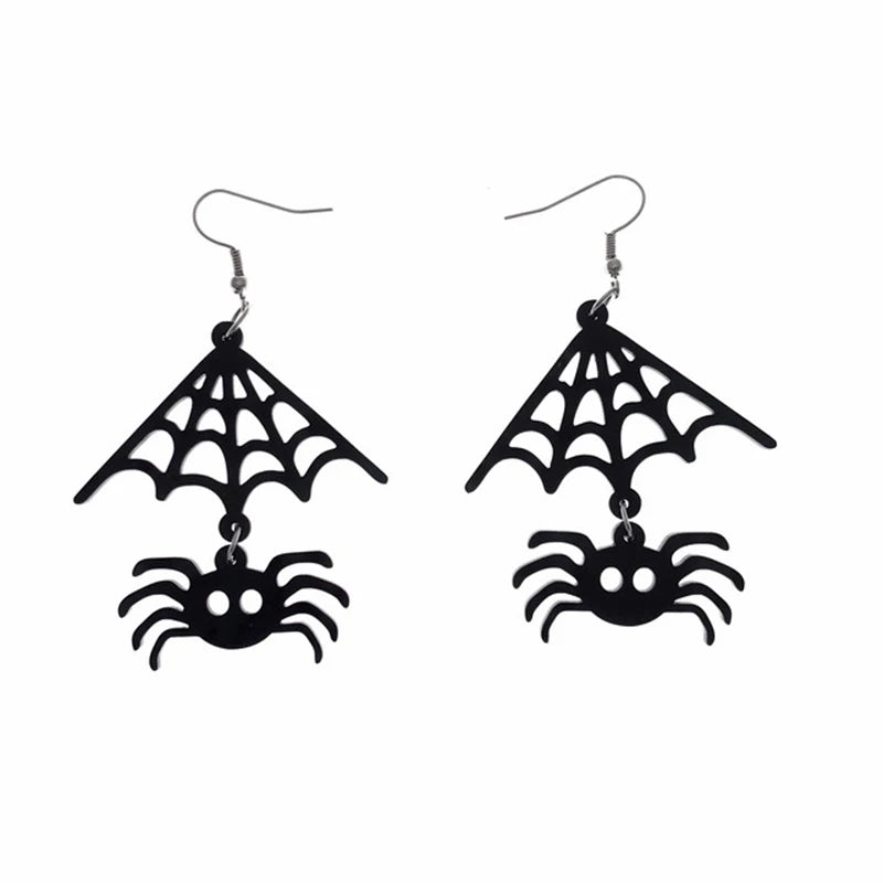 Hip Hop Halloween Earrings