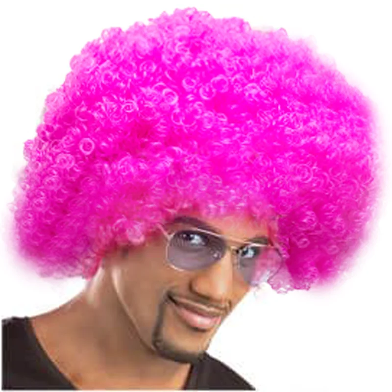 Afro Puff Clown Wig