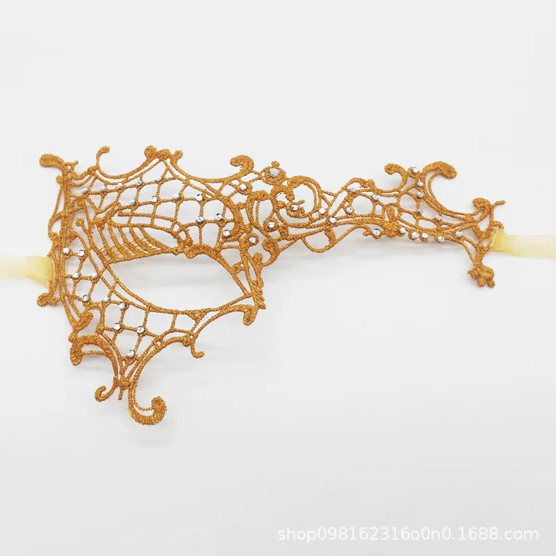 Gold Carnival Masquerade Mask
