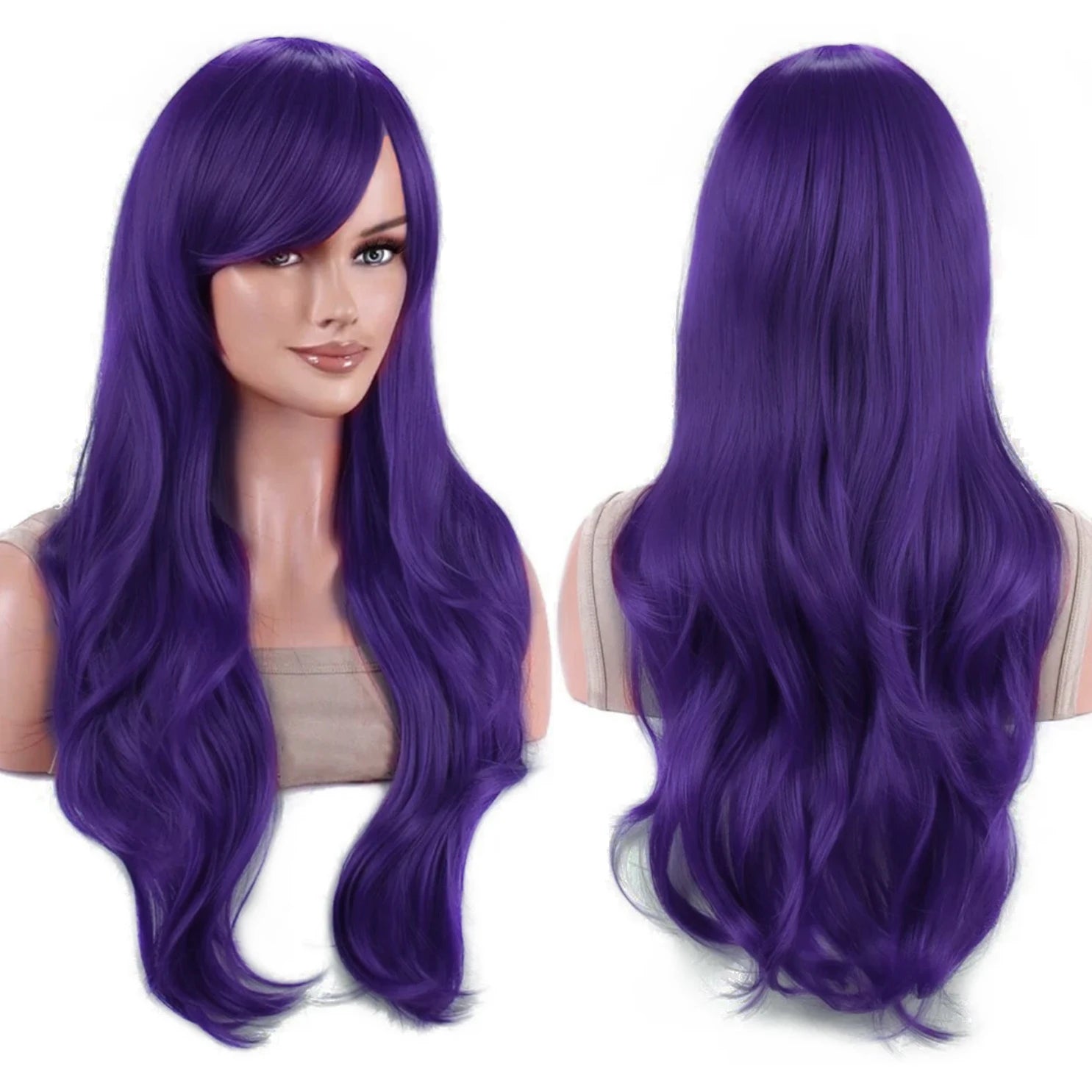 Long Wavy Rainbow Wig