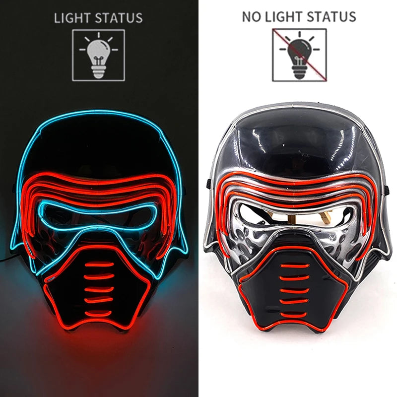 LED Hacker Vendetta Mask