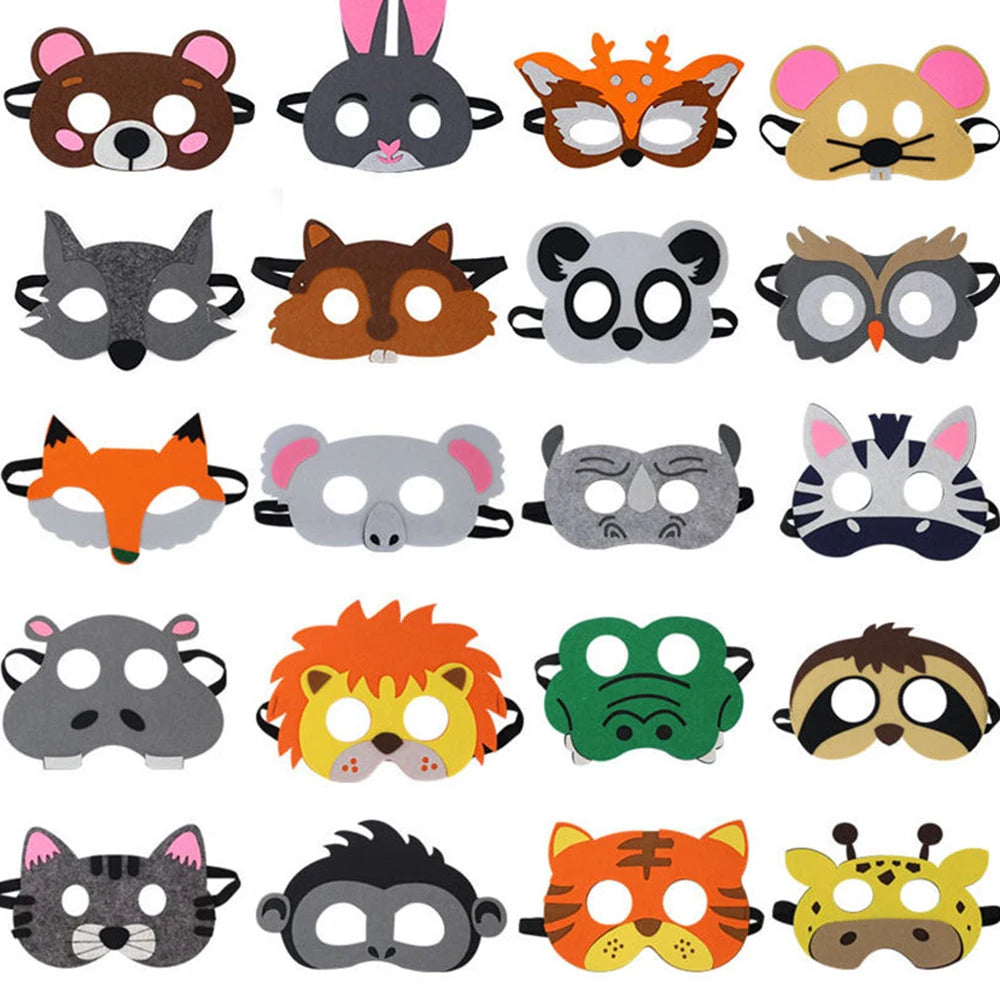 Kids Felt Animal Mask