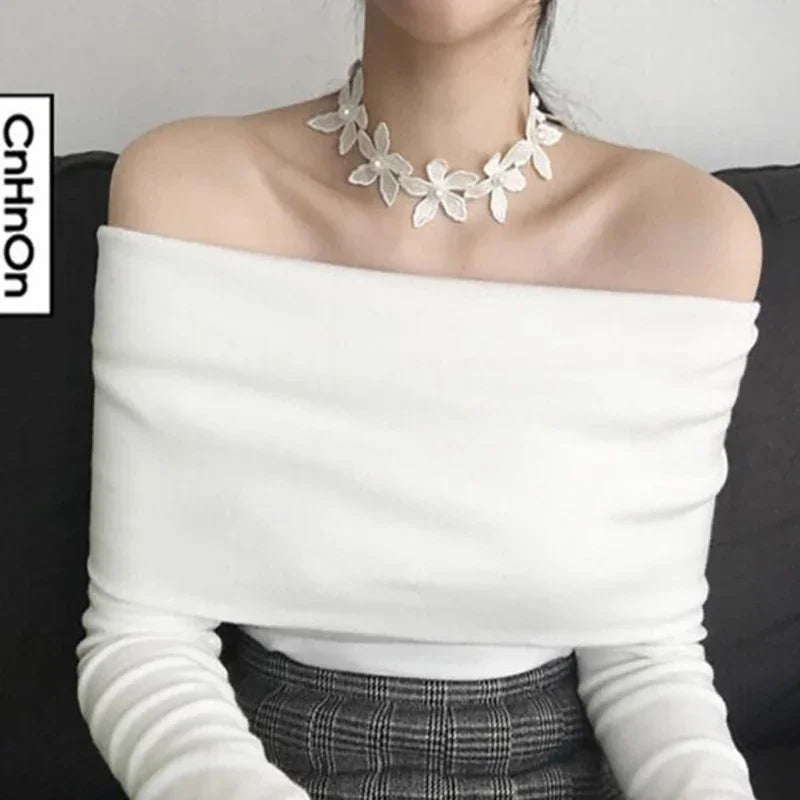 Ivory Floral Pearl Choker
