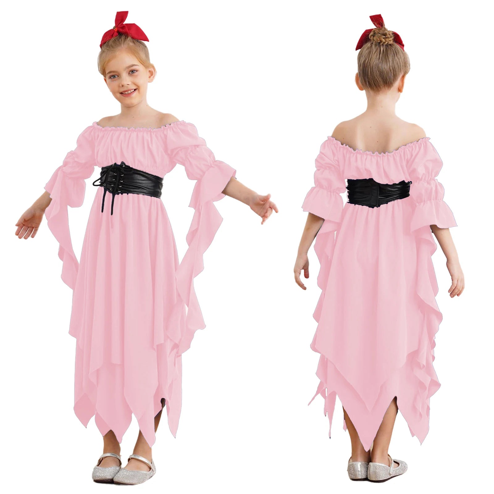 Girls Medieval Witch Costume