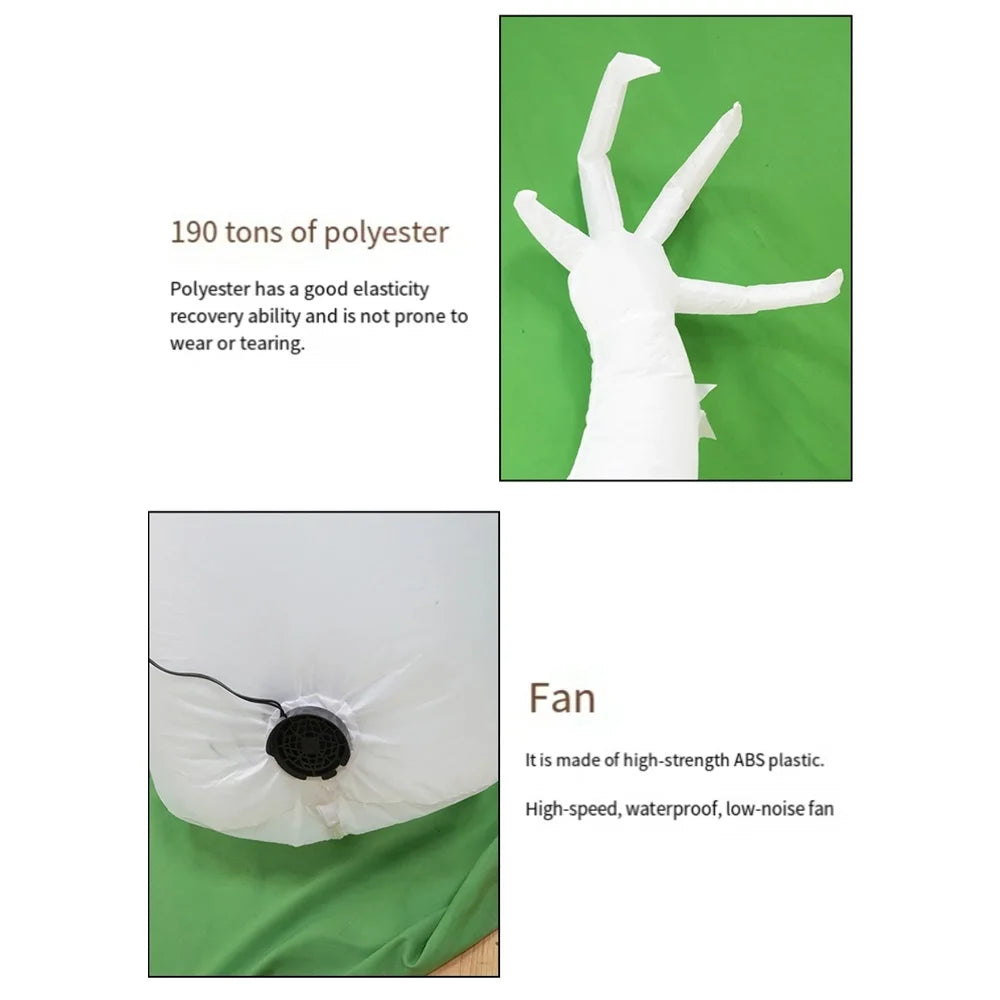 LED Light-Up Inflatable Ghost