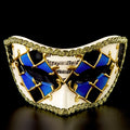 Lace-Edge Venetian Mask