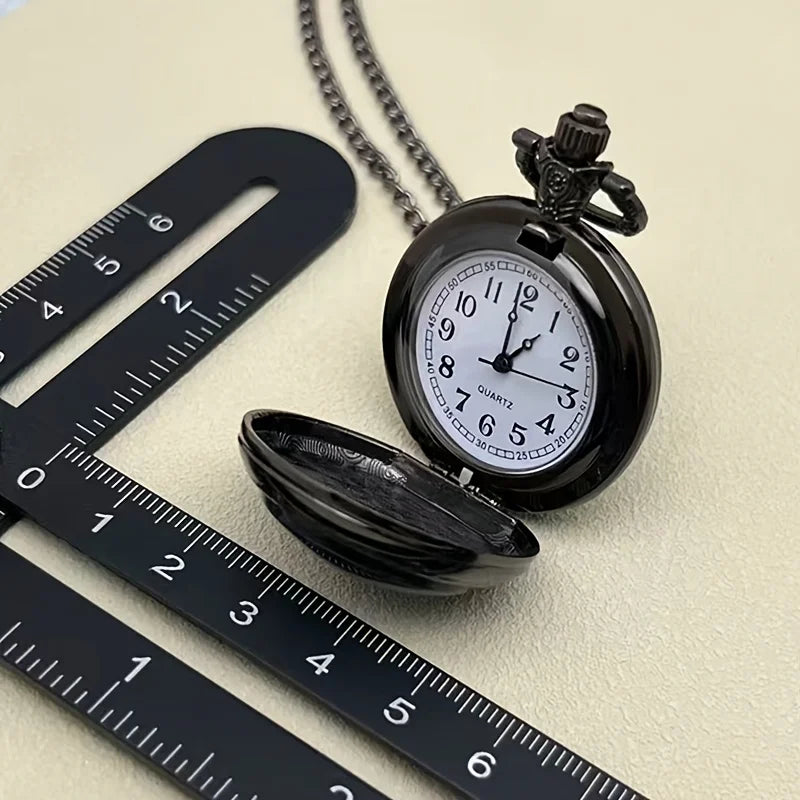 Black Raven Pocket Watch