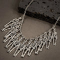 Gothic Skeleton Bone Jewelry Set