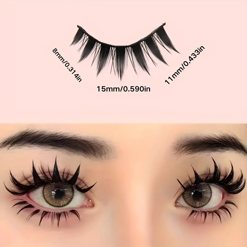 Dramatic Manga-Style Eyelashes
