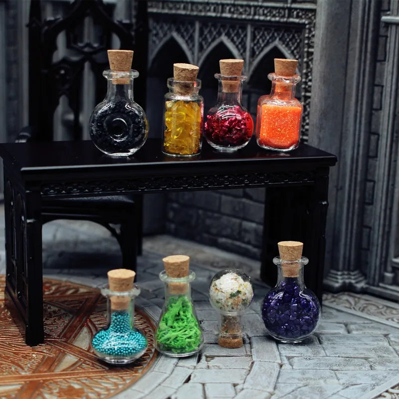 Miniature Potion Bottle (Dollhouse Scale)