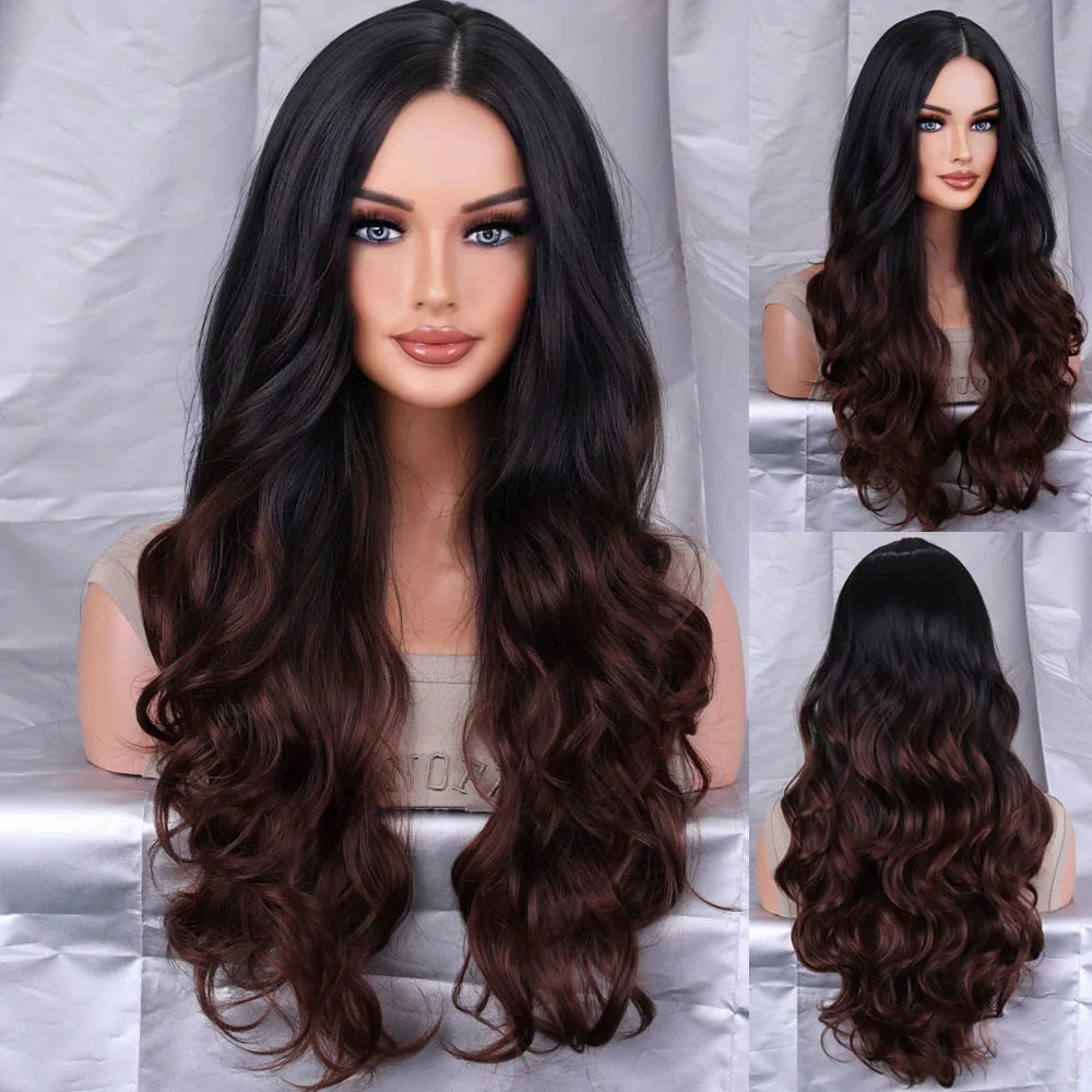 Wavy Purple Cosplay Wig