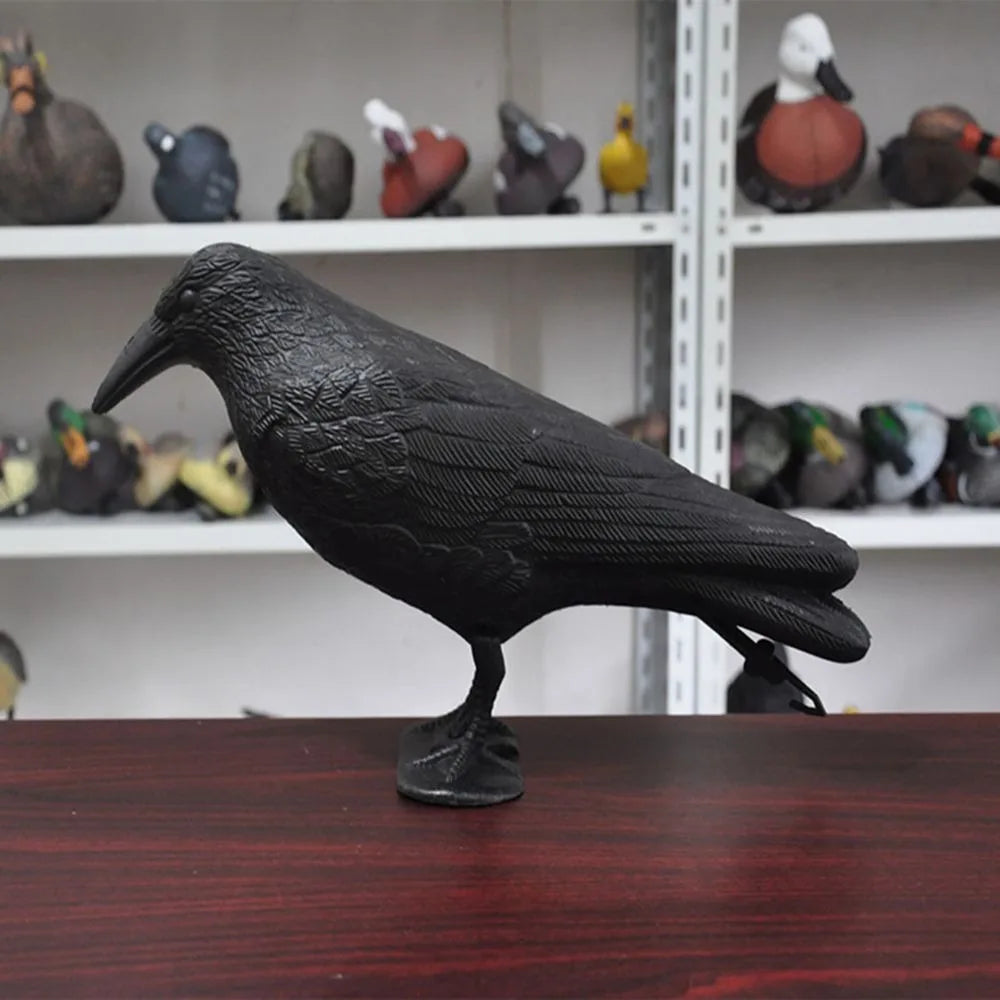 Black Life-Size Crow