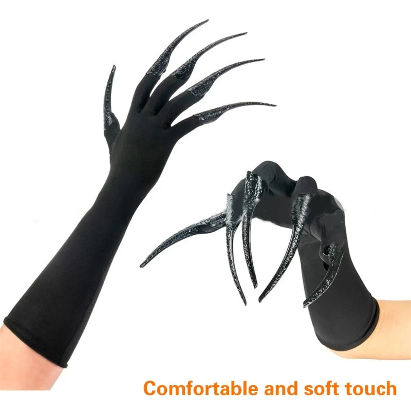 Scary Long Nail Gloves