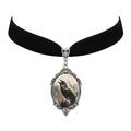 Wolf Cameo Bat Choker