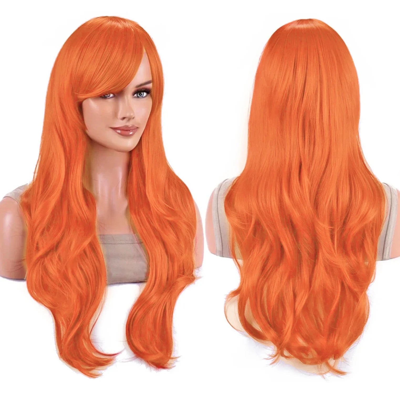 Long Wavy Rainbow Wig