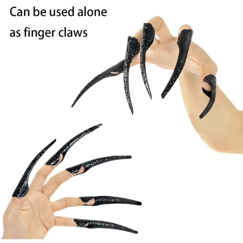 Scary Long Nail Gloves
