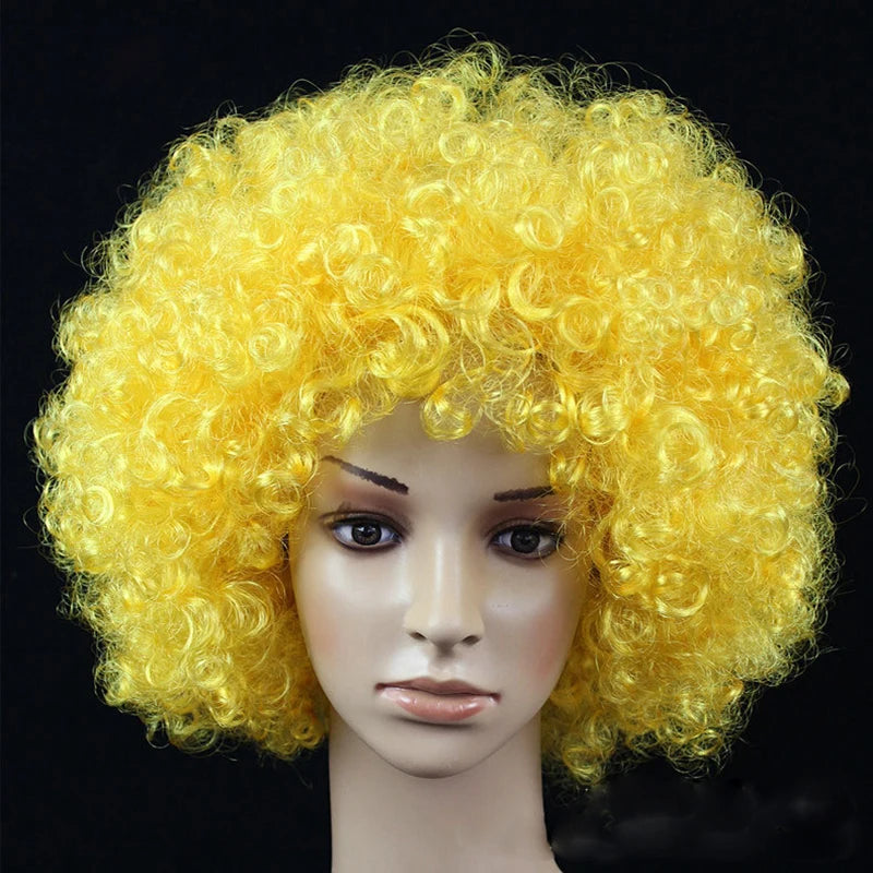 Short Curly Cosplay Wig