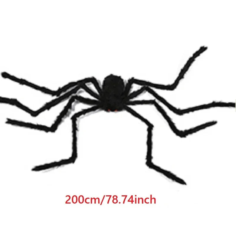 Giant Black Plush Spider