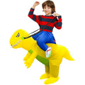 Kids Inflatable Yellow Dinosaur Costume