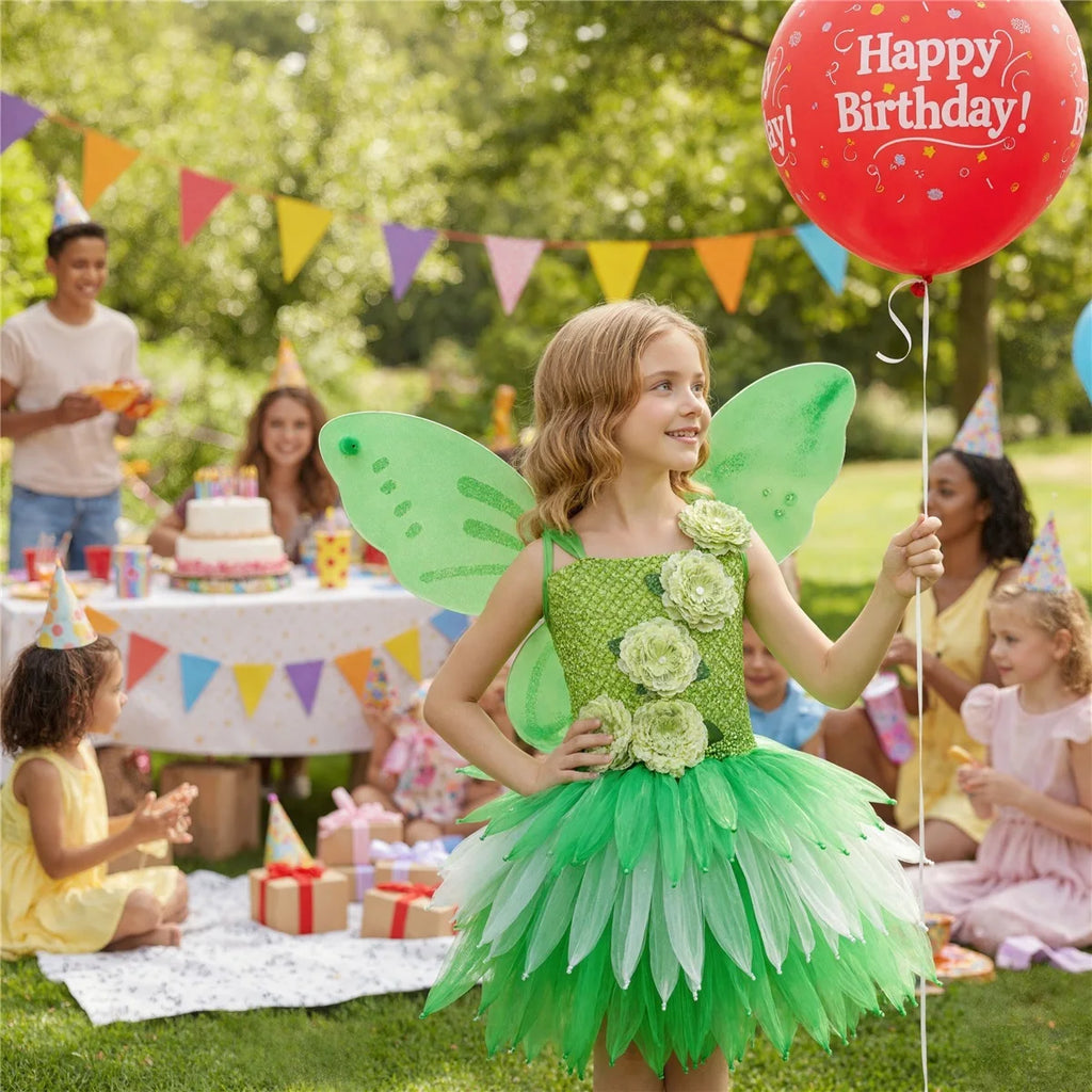 Girls Butterfly Fairy Costume