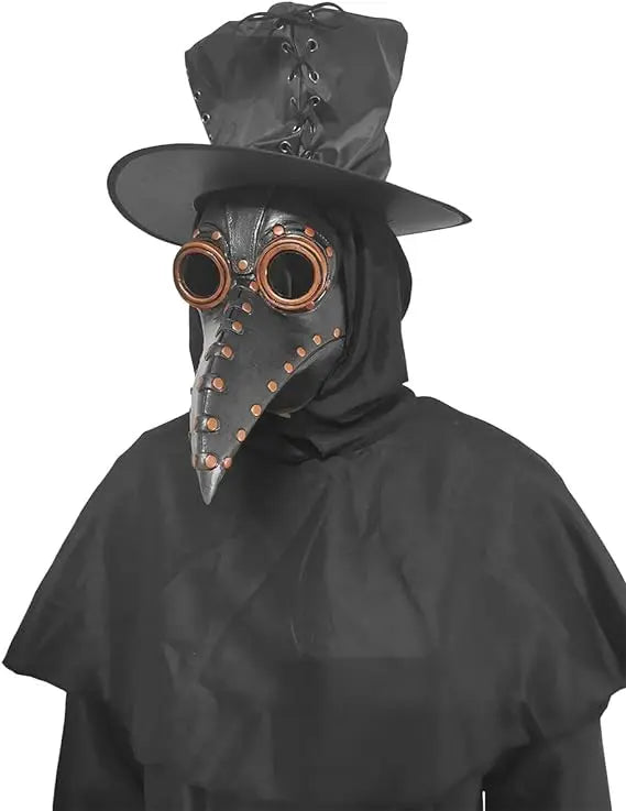 Latex Plague Doctor Mask