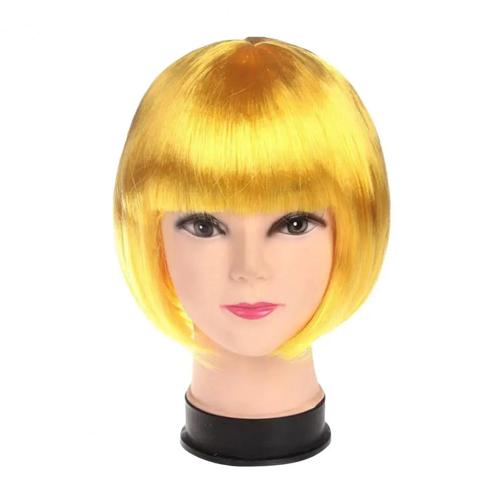 Short Colorful Straight Wig