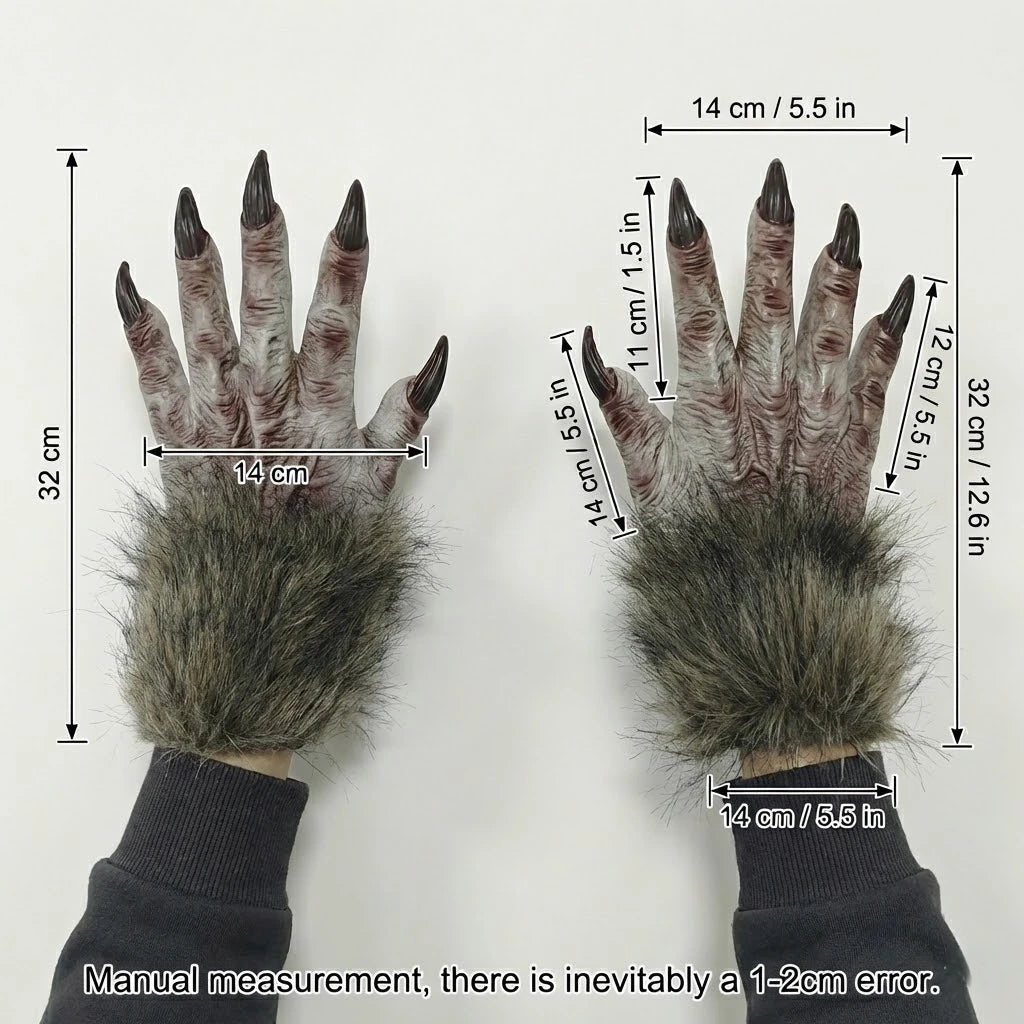 Zombie Monster Claw Gloves