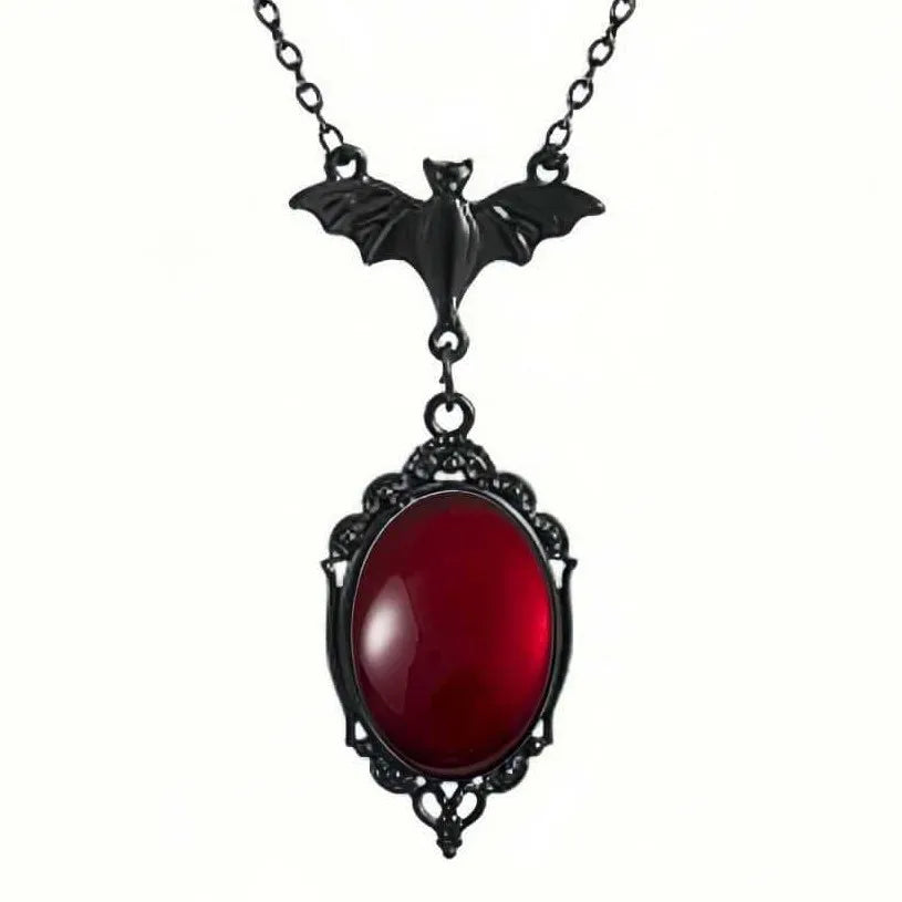 Gothic Bat Fashion Necklace