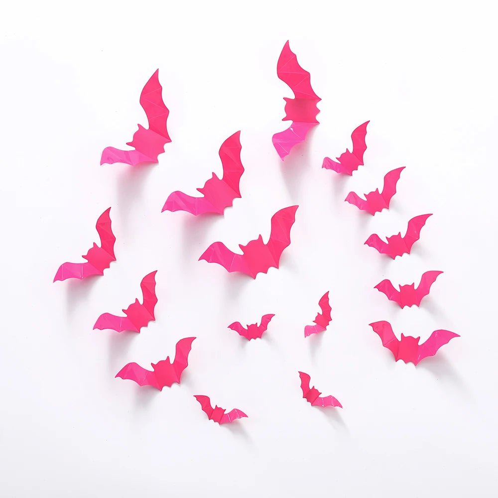 3D Wall Bat Decals