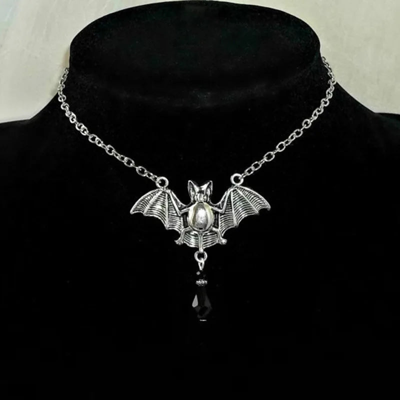 Gothic Bat Fashion Necklace