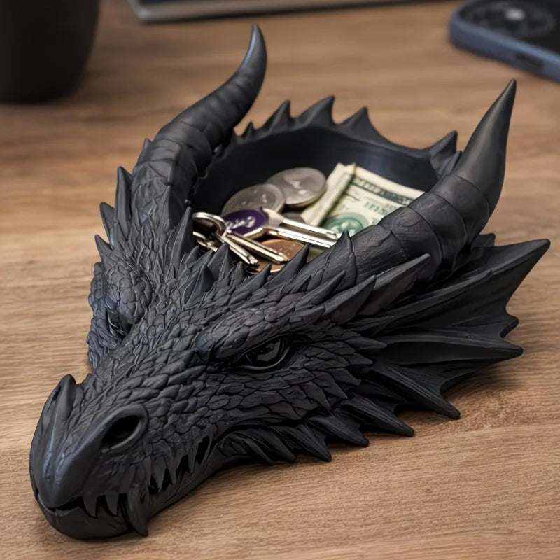 Gothic Dragon Head Decor