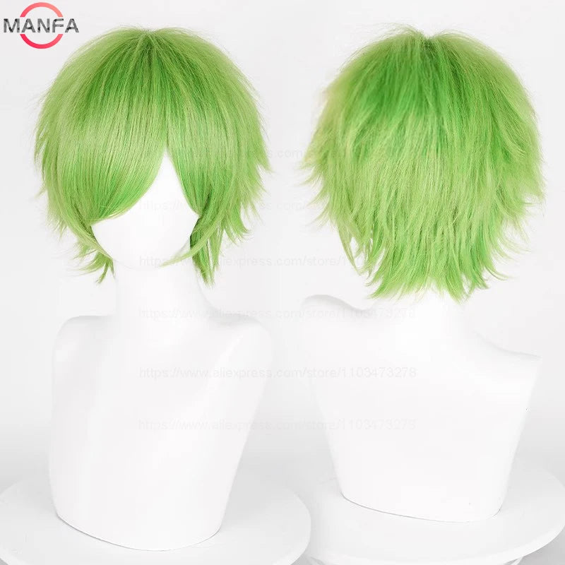 Short Black Anime Wig