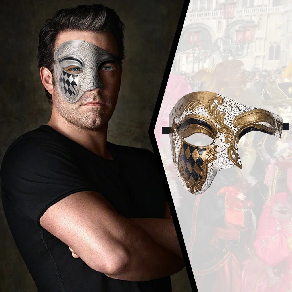 Vintage Men's Masquerade Mask