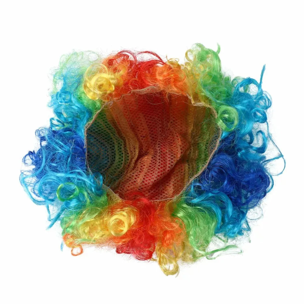Curly Afro Clown Wig