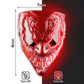 LED Venom Horror Mask