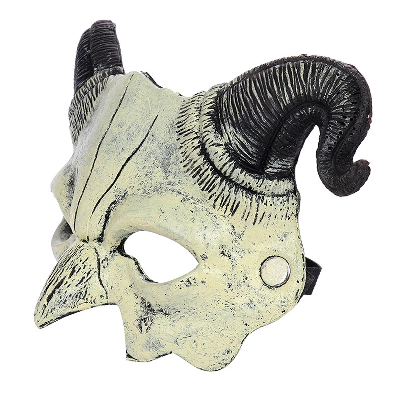 Devil Half Face Mask